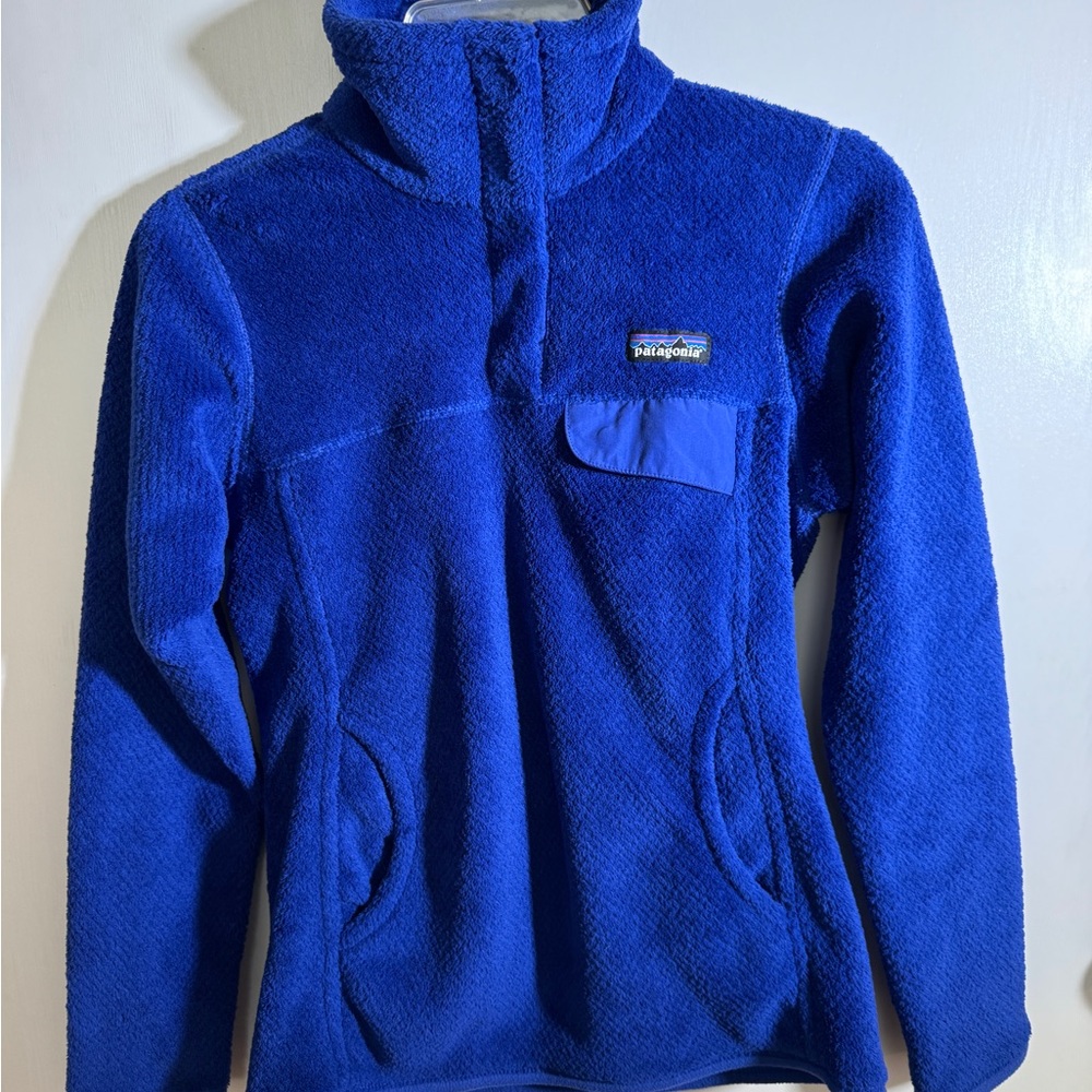 Patagonia Royal Blue Fleece Jacket